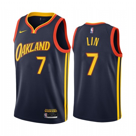 Maillot Basket Homme Golden State Warriors Jeremy Lin 7 2020-21 City Edition Swingman